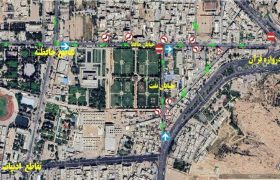 تغییر مسیرهای ترافیکی دو خیابان نفت و حافظ