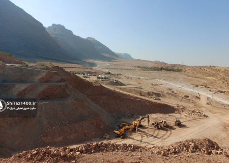 📸: طبیعت شمال‌غرب شیراز زیر تیغ جاده‌سازی