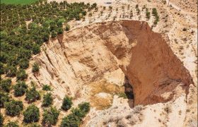 فرونشست زمین در فارس بالاتر از میانگین کشوری است