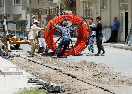 جمع‌آوری کابل‌های مسی و توسعه فیبرنوری در فارس