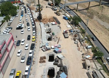 📸: پروژه زیرگذر شهرداری شیراز