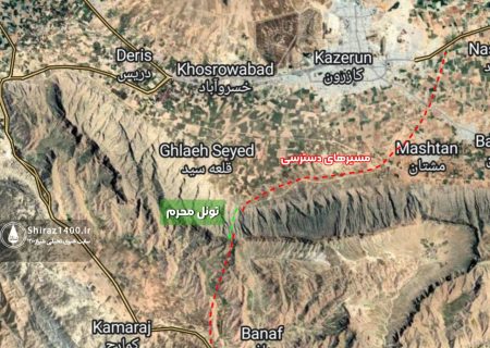 پیشرفت ۳۵ درصدی پروژه تونل محرم کازرون پس از ۱۵ سال!