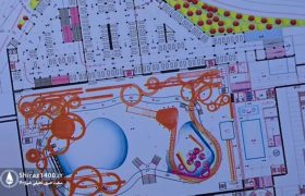 📸: نقشه اجرایی سرسره های پارک آبی شیراز