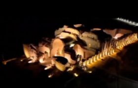 🎥: نورپردازی کاخ اردشیر بابکان