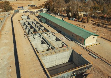 📸: پروژه تصفیه خانه محلی قصردشت