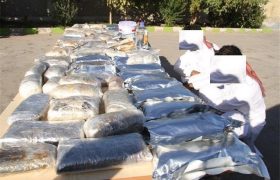 کشف ۱۳۴ کیلو حشیش در عملیات مشترک پلیس فارس و اصفهان