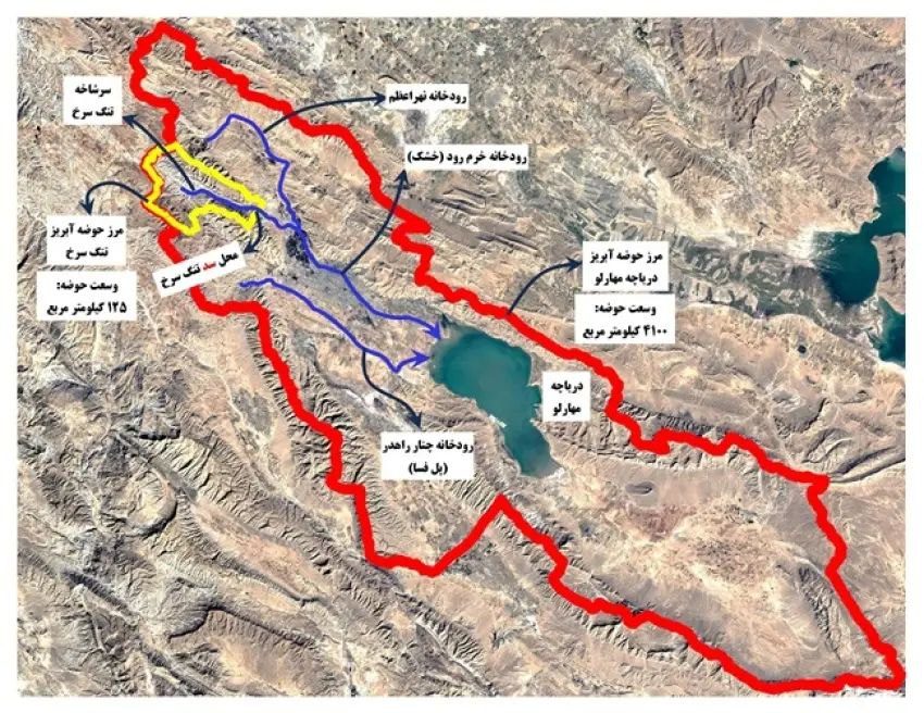 سرنوشت نامعلوم پروژه سد تنگ سرخ پس از گذشت دو دهه!