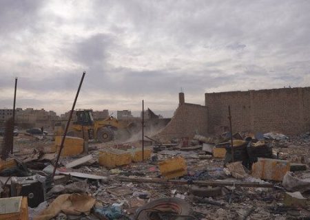 تخریب ۹ انبار ضایعات غیرمجاز در شیراز