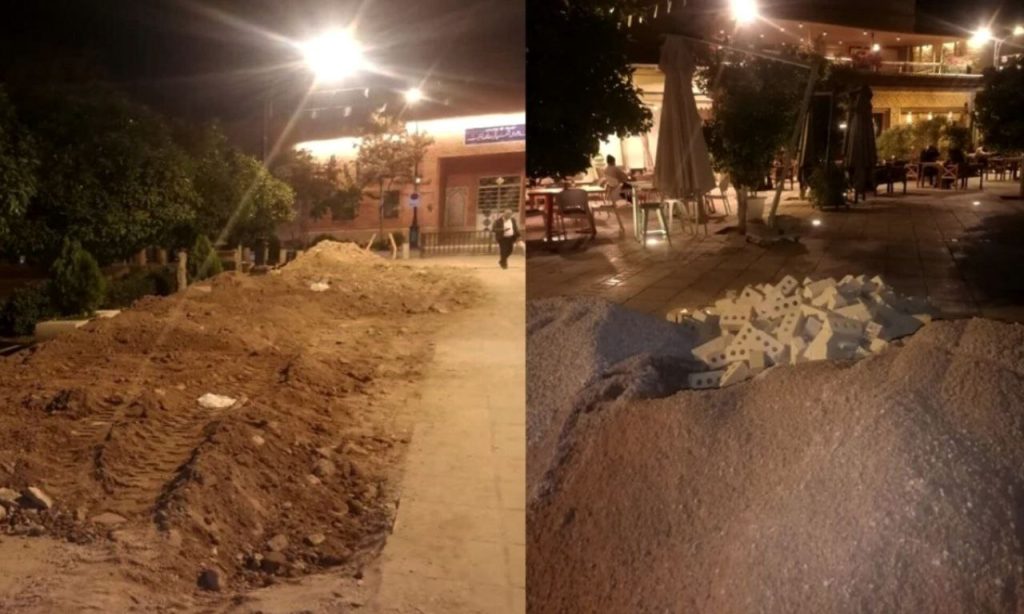 توقف فوری حفاری غیرمجاز در حریم مسجد وکیل