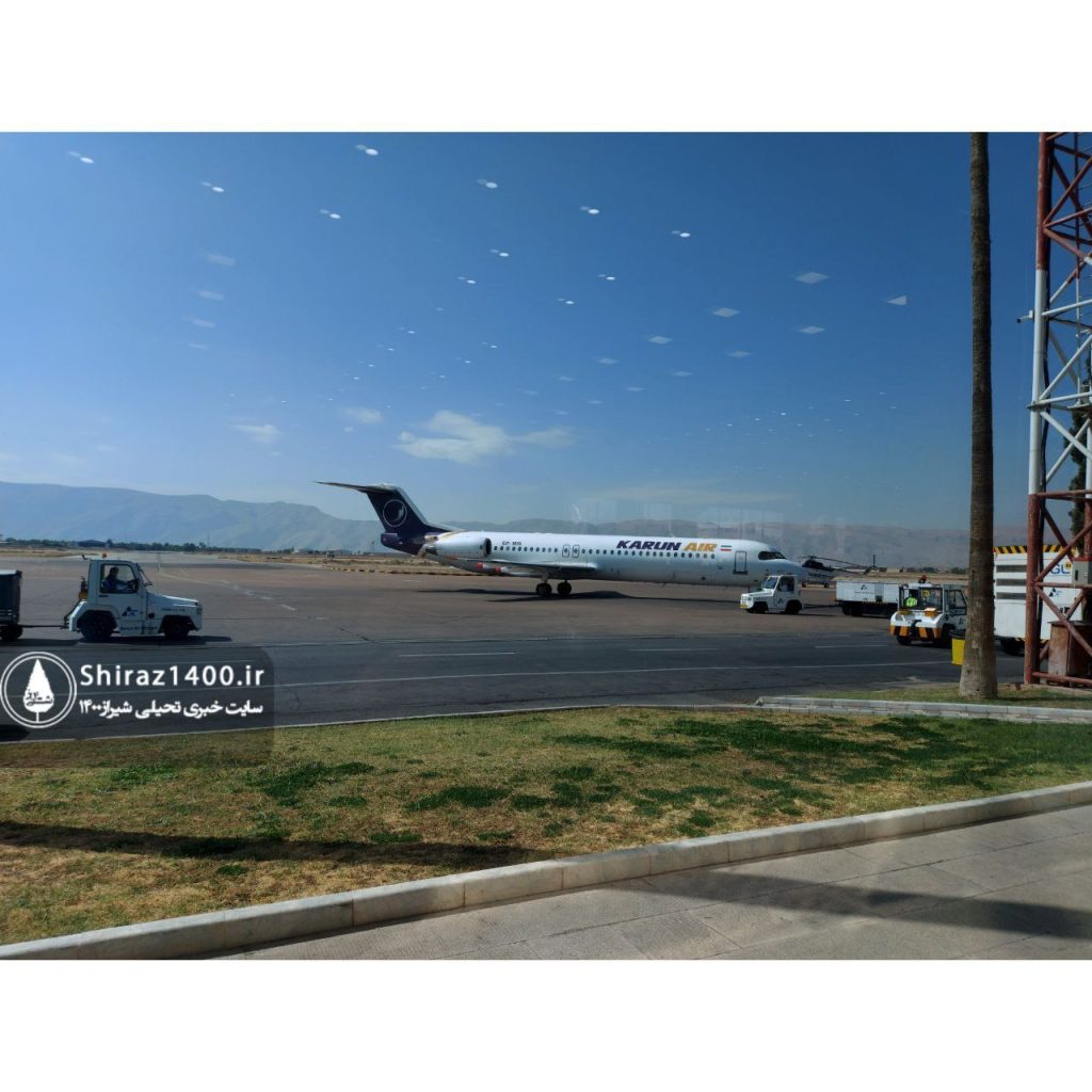 رشد ۱۳ درصدی پرواز‌های فرودگاه بین المللی شیراز