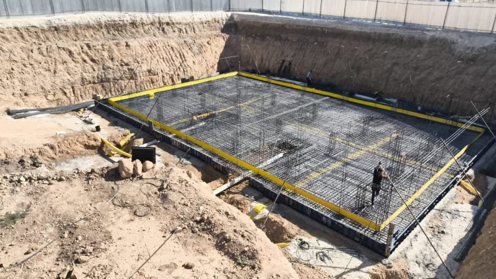 ساخت مخازن ذخیره آب فضای سبز در شیراز