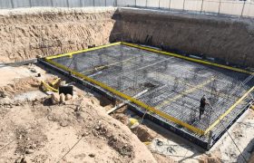 ساخت مخازن ذخیره آب فضای سبز در شیراز