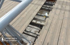 📸: فرسودگی کف‌پوش‌های پل منظرگاه چمران