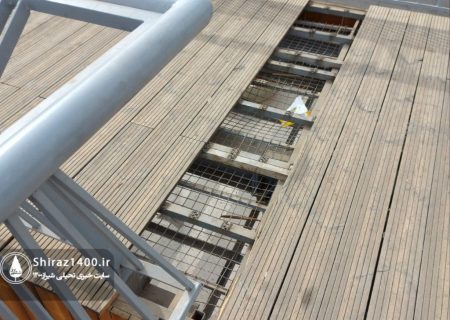 📸: فرسودگی کف‌پوش‌های پل منظرگاه چمران