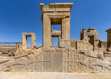 شرایط بحرانی کاخ هدیش تخت جمشید