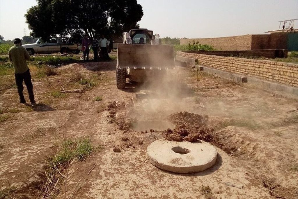 ۶۰ حلقه چاه غیرمجاز در دشت شیراز مسدود شد