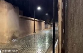 آمار بارش شیراز و شهرهای فارس/ ۲۱ آذر ۱۴۰۴