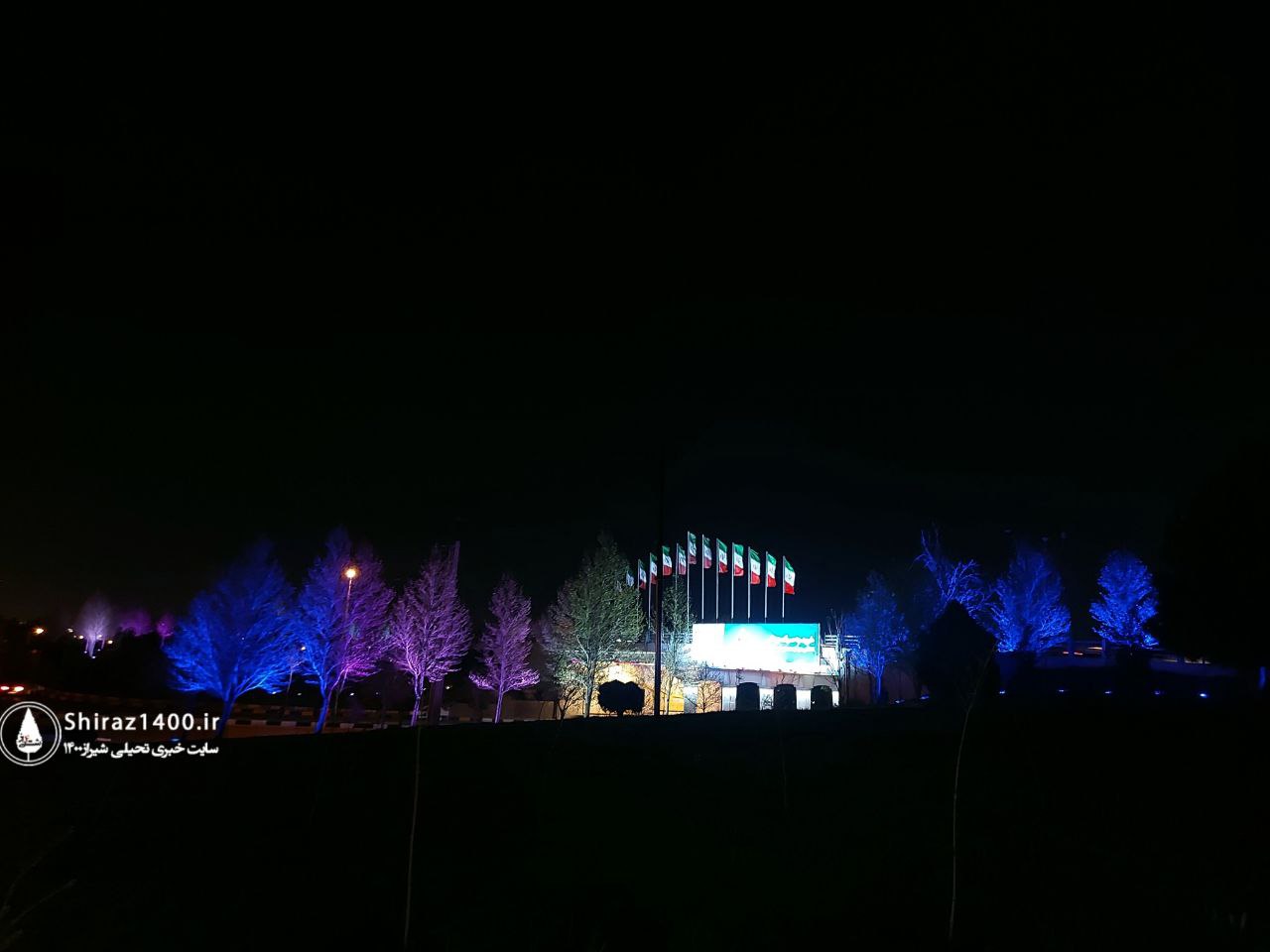 نورپردازی پل امیرکبیر - کمربندی