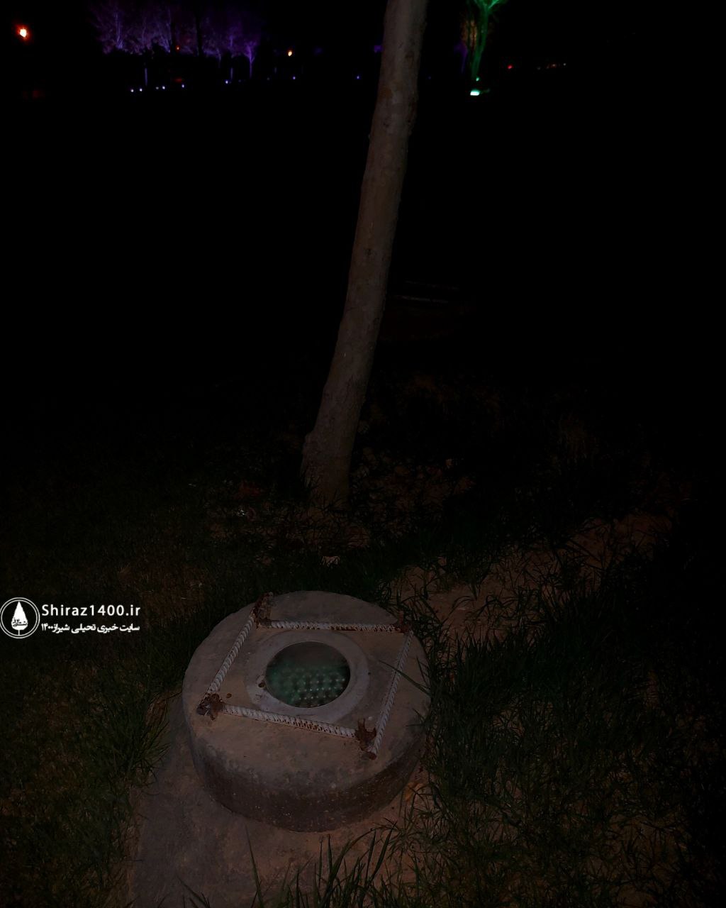 نورپردازی پل امیرکبیر - کمربندی