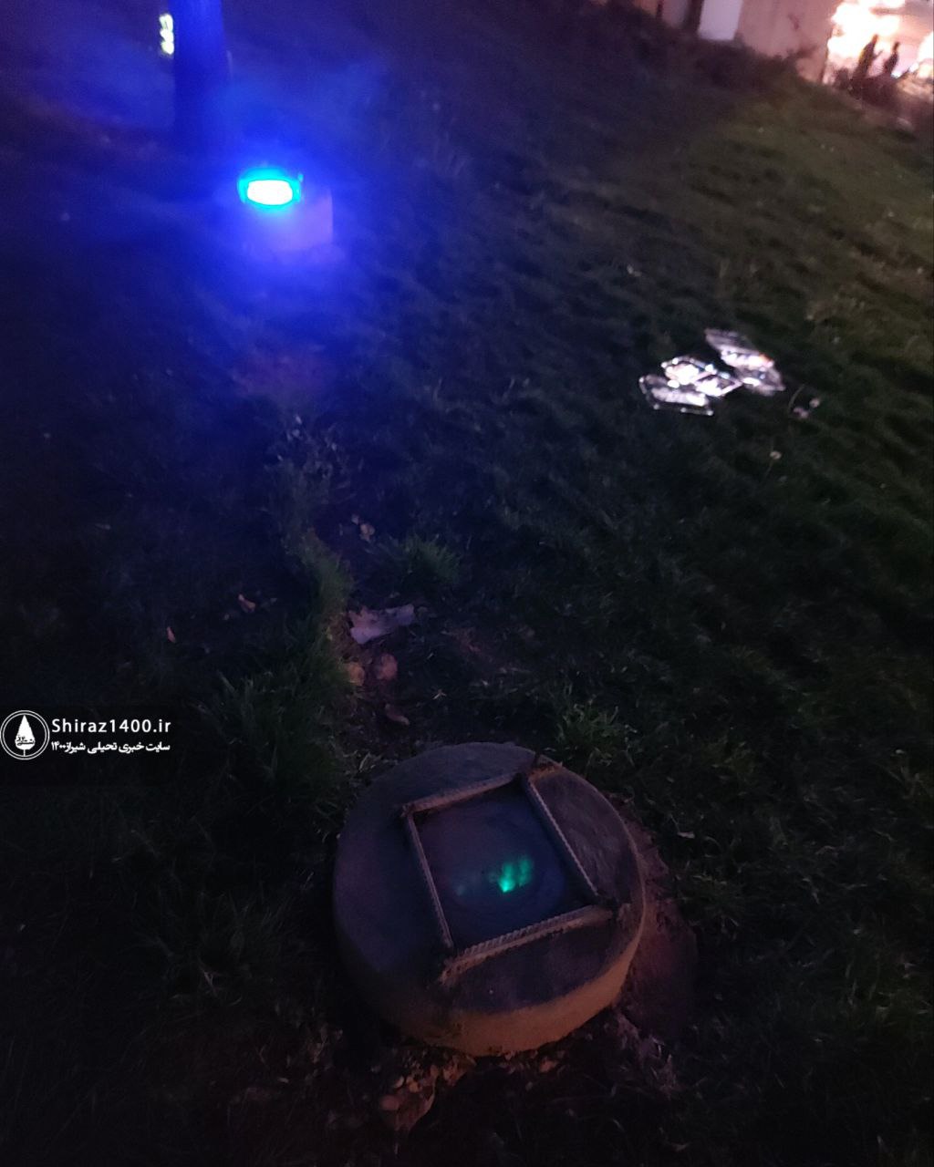 نورپردازی پل امیرکبیر - کمربندی