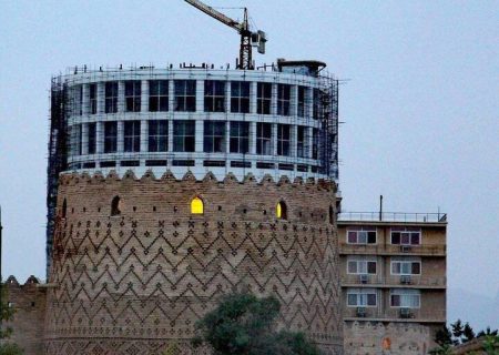 ثبت جهانی حریم محور زندیه، قربانی هتل آسمان!