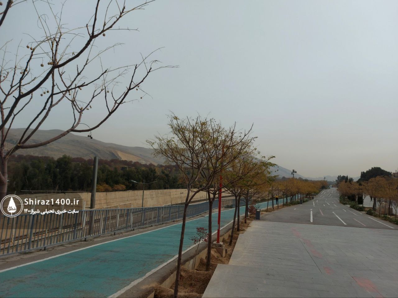 پیادهراه سلامت چمران و آثار سمپوزیوم ۹۸ شیراز