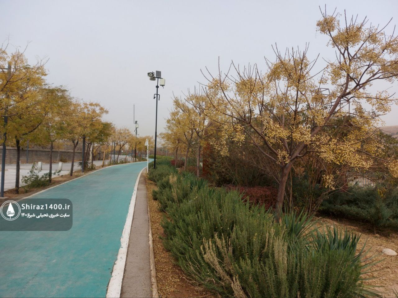 پیادهراه سلامت چمران و آثار سمپوزیوم ۹۸ شیراز