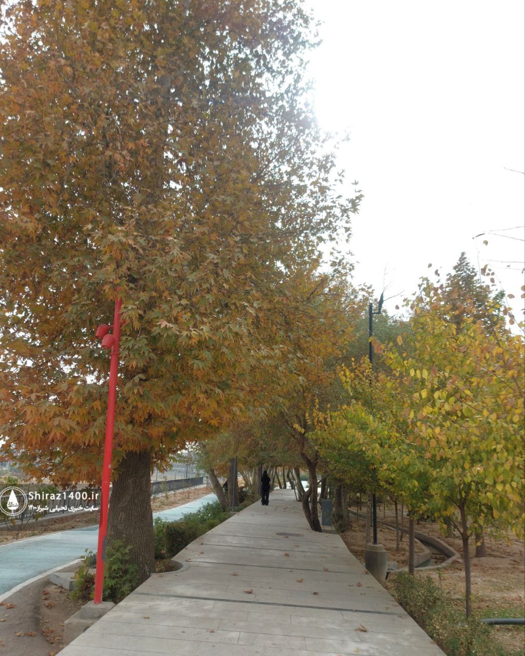 پیادهراه سلامت چمران و آثار سمپوزیوم ۹۸ شیراز