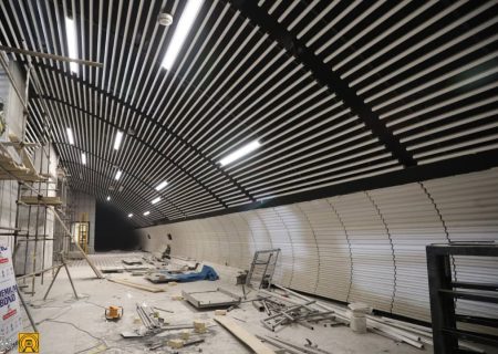 📸: پروژه ایستگاه مترو استقلال