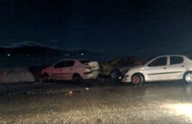 تصادف زنجیره‌ای در آزادراه شیراز _ اصفهان یک فوتی و ۱۰ مصدوم برجای گذاشت