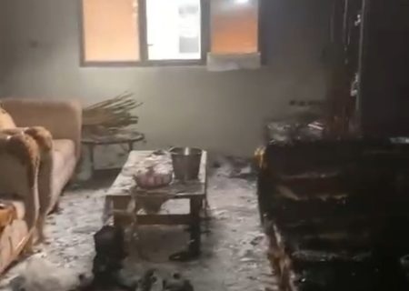 🎥: مهار آتش‌سوزی ساختمان مسکونی سه‌طبقه در شهرک زیباشهر