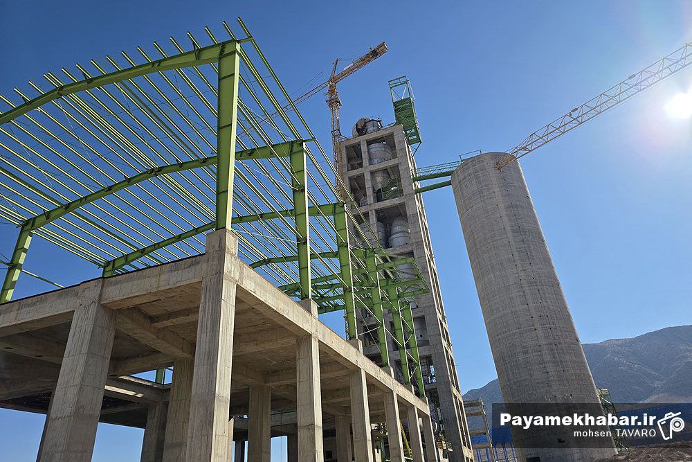 پیشرفت ۵۱ درصدی طرح انتقال کارخانه سیمان فارس
