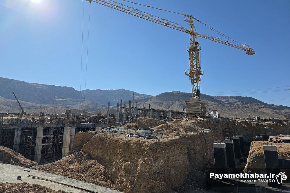 پیشرفت ۵۱ درصدی طرح انتقال کارخانه سیمان فارس