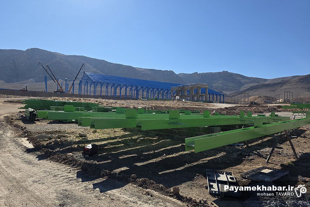 پیشرفت ۵۱ درصدی طرح انتقال کارخانه سیمان فارس