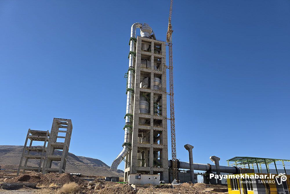پیشرفت ۵۱ درصدی طرح انتقال کارخانه سیمان فارس