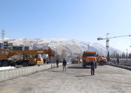 یک گام تا بهره‌برداری از زیرگذر شاهد